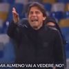 Antonio Conte a insultat arbitrul în timpul meciului Napoli - Como (FOTO: captură x.com)