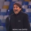Antonio Conte a insultat arbitrul în timpul meciului Napoli - Como (FOTO: captură x.com)