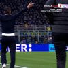 Reacția lui Cristi Chivu la faultul lui Openda asupra lui Thuram / foto: capturi Prima Sport