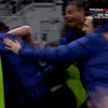 Bucuria lui Cristi Chivu la golul victoriei, în Inter - Juventus 3-2 / foto: capturi Prima Sport