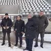 Răzvan Burleanu, vizită la Dâmbovița Arena. Foto: Facebook, @Corneliu Stefan