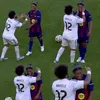 Ronaldinho și Marcelo au recreat tensiunea din El Clasico