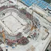 Lucrările la stadionul din Guangzhou, abandonate în 2022 (foto: Getty)