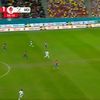 Golul lui Macalou în FCSB - U Cluj. Foto: captură Prima Sport