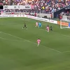 Golul lui Lionel Messi în DC United - Inter Miami. Foto: captură X/@centregoals