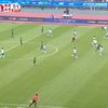 Pasa de gol a lui Mitriță pentru Guarirapa, în Zhejiang - Qingdao. Foto: Captură Youtube/ 偶然体育赛事