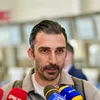 Elias Charalambous, la plecarea din România. Foto: Iosif Popescu/GOLAZO.ro
