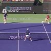 Gestul lui Arthur Rinderknech în meciul de dublu cu Tsitsipas/Djokovic. Foto: captură X/Tennis TV