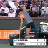 Iga Swiatek, criză de nervi la Indian Wells (FOTO: captură video Canal+ Sport 2)