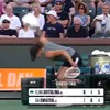 Iga Swiatek, criză de nervi la Indian Wells (FOTO: captură video Canal+ Sport 2)