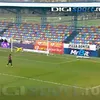 Golul reușit de Remus Guțea în FC Voluntari - Chindia 5-1. Foto: captură/Digi Sport 1