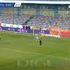 Golul reușit de Remus Guțea în FC Voluntari - Chindia 5-1. Foto: captură/Digi Sport 1