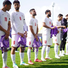 Jucătorii iranieni au protestat față de război înaintea amicalului cu Nigeria. Foto: Instagram, @teammellifootball
