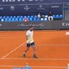 Discuția dintre Marius Șumudică și Damir Dzumhur la Țiriac Open. Foto: captură TikTok/ andualex08