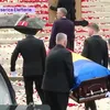 Sicriul lui Mircea Lucescu a ajuns la Biserica Sfântul Elefterie FOTO Captură video Digi 24
