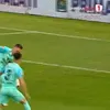 Penalty-ul primit de Oțelul în meciul cu UTA Arad. Foto: captură Prima Sport 1