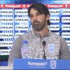 Filipe Coelho, în lacrimi la conferința de presă premergătoare meciului cu Rapid Foto Facebook @U Craiova .jpg