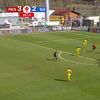 Golul anulat al lui Patrick Dulcea în Csikszereda - Unirea Slobozia. Foto: Prima Sport