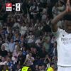 Momentul în care Vinicius Jr. și-a cerut scuze față de suporteri. Foto: Captură DAZN