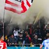 Fumigene în PCH (foto: Raed Krishan/GOLAZO.ro)
