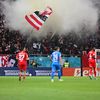 Fumigene în PCH (foto: Raed Krishan/GOLAZO.ro)