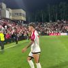 Rațiu i-a oferit tricoul unui fan după meciul Rayo Vallecano - Espanyol 1-0.  Foto: Captură Instagram, @laliga