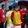 Altercație între staffurile celor de la FC Bihor și Sepsi, în meciul din Liga 2. Foto: captură Prima Sport.