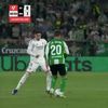 Kylian Mbappe a cerut să fie schimbat în meciul Betis - Real Madrid (1-1). Foto: Captură DAZN