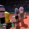 Coco Gauff a vomitat în timpul meciului cu Sorana Cîrstea (FOTO: captură video Tennis TV)