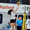 Poze de la meciul CSO Voluntari - Volei Alba Blaj, în meciul al treilea al finalei campionatului. Foto: Facebook, @Volei Alba Blaj