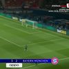 Al doilea gol marcat de Khvicha Kvaratskhelia în meciul PSG - Bayern 5-4. Foto: Captură, Prima Sport