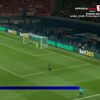 Al doilea gol marcat de Khvicha Kvaratskhelia în meciul PSG - Bayern 5-4. Foto: Captură, Prima Sport