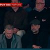 Pep Guardiola, în tribune la meciul dintre Stockport County - Port Vale. Foto: captură X/@SkyFootball