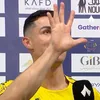 Răspunsul lui Cristiano Ronaldo pentru un fan al lui Al-Ahli. Foto: captură X/@thmanyahsports