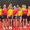 Echipa feminină a României (foto: FRTM)