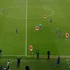 Diego Simeone l-a împins pe Andrea Berta (FOTO: captură CBS Sports)