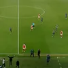 Diego Simeone l-a împins pe Andrea Berta (FOTO: captură CBS Sports)