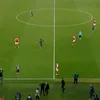 Diego Simeone l-a împins pe Andrea Berta (FOTO: captură CBS Sports)