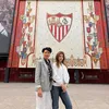 Soția și fiica lui Helmut Duckada, la Sevilla FOTO Instagram @alex_duckadam (1).jpg