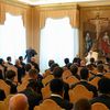 Inter, echipa antrenată de Cristi Chivu, a fost primită la Vatican, de Papa Leon al XIV-lea. FOTO: vaticannews.va