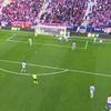 Ionuț Radu, paradă spectaculoasă în meciul Atletico Madrid - Celta Vigo 0-1. Foto: Captură „X”, @LaLiga