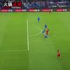 Golul marcat de Alexandru Cimpanu în meciul Shanghai Shenhua - Chongqing Tonglianglong 2-2. Foto: „X”, @football_t69515