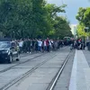Fanii lui Dinamo, în afara stadionului „Arcul de Triumf” FOTO Vlad Nedelea GOLAZO.ro.jpeg