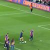 Pedri a executat un penalty împotriva tatălui său. Foto: Captură „X”, @sport
