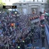 Lamine Yamal a afișat steagul Palestinei în timp ce sărbătorea titlul câștigat de Barcelona. Foto: captură Reddit