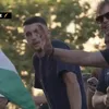 Lamine Yamal a afișat steagul Palestinei în timp ce sărbătorea titlul câștigat de Barcelona. Foto: captură Reddit