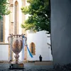 Trofeul Cupei României a ajuns la Sibiu. Foto: Facebook/Cupa României Betano