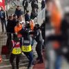 Ștefan Baiaram a fost îmbrâncit de jandarmi FOTO Captură video Fanatik.ro