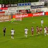 Aioani a apărat lovitura de la 11 metri executată de Matos (foto: captură Prima Sport)