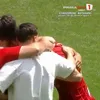 Bucuria celor de la Sepsi după ce au promovat în Liga 1. Foto: captură Prima Sport 1